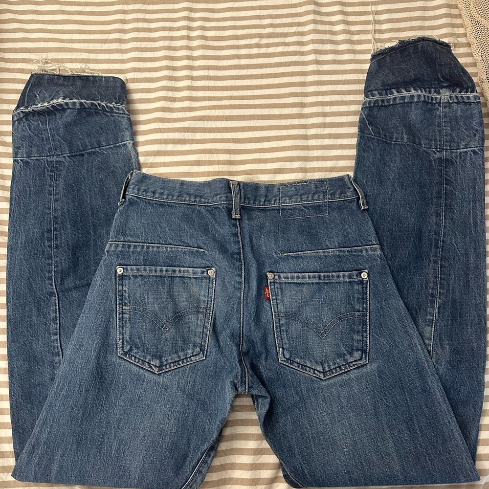 Levi’s Engineered Jeans Men’s 29x34 Blue Twisted Seam Whisker Button Fly